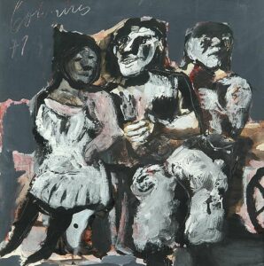 Pintura de Ignacio Colombres "Composición"