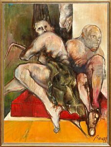 Pintura de Aída Romero "Después de la esperanza"