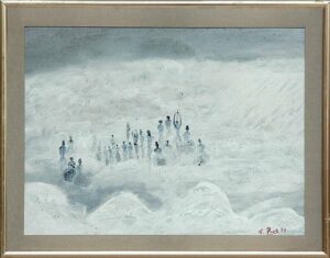 Foto pintura de Francisco Ruiz - Paisaje