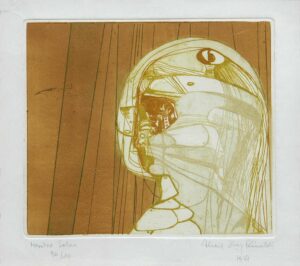 Foto de la pintura Hombre solar - Alicia Díaz Rinaldi