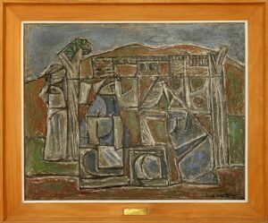 Foto pintura Lavanderas - Hugo Román