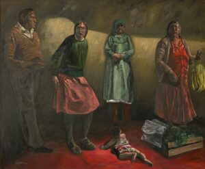 Foto de pintura de Quiroga - La penumbra