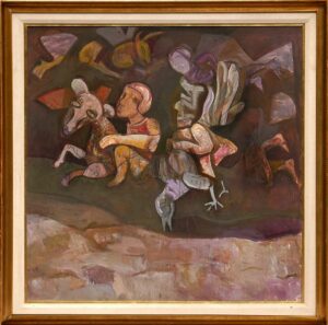 Foto pintura La leyenda del pastor de Solla