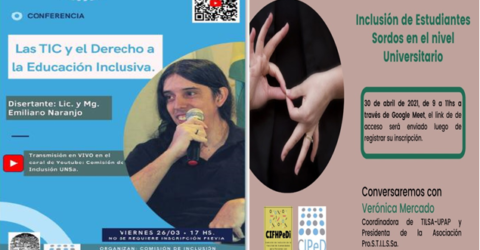 flyers de discapacidad