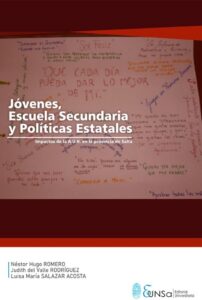 Portada del libro jóvenes, escuelas secundarias y políticas estatales