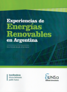 Portada del Libro Experiencias de energías renovables en Argentina