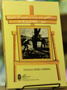 Portada del Libro Genesis, formación y crisis del capitalismo en el Chaco