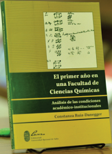 Portada del Libro El primer año en una facultad de ciencias químicas.