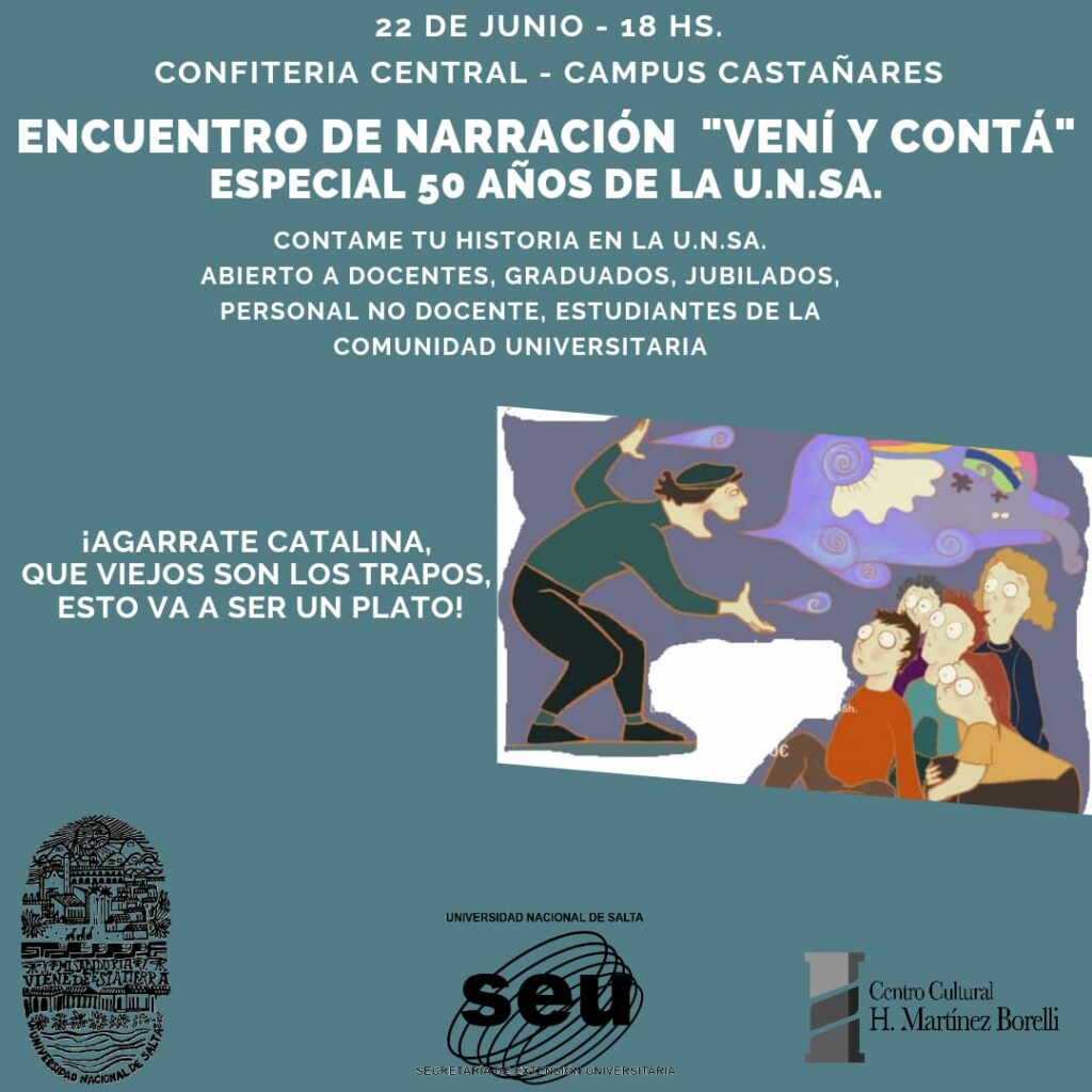 Flyer vení contá de junio