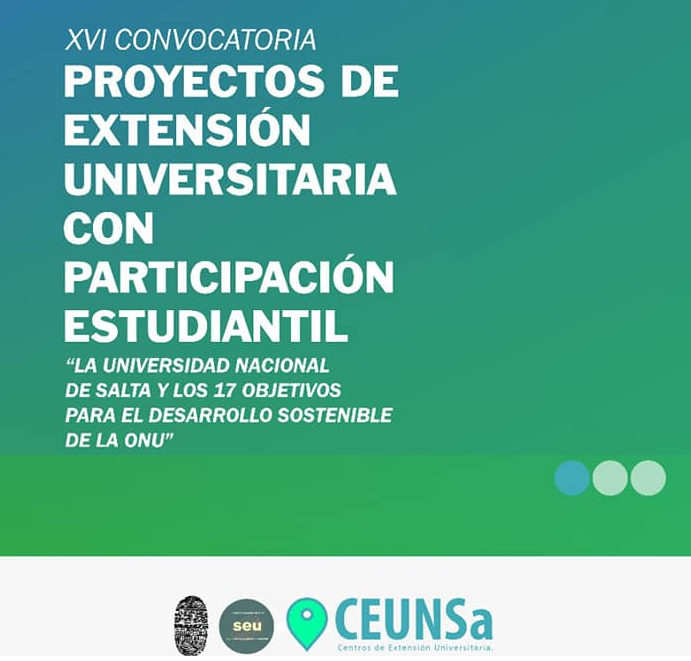 Fleyer llamado a proyectos de extensión