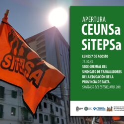 Flyer de apertura del Ceunsa de Sitepsa