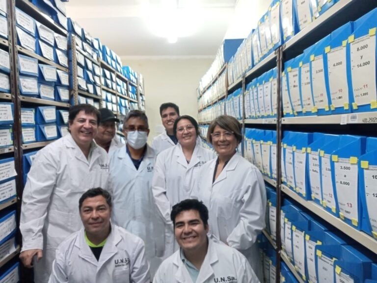foto del equipo del Archivo General