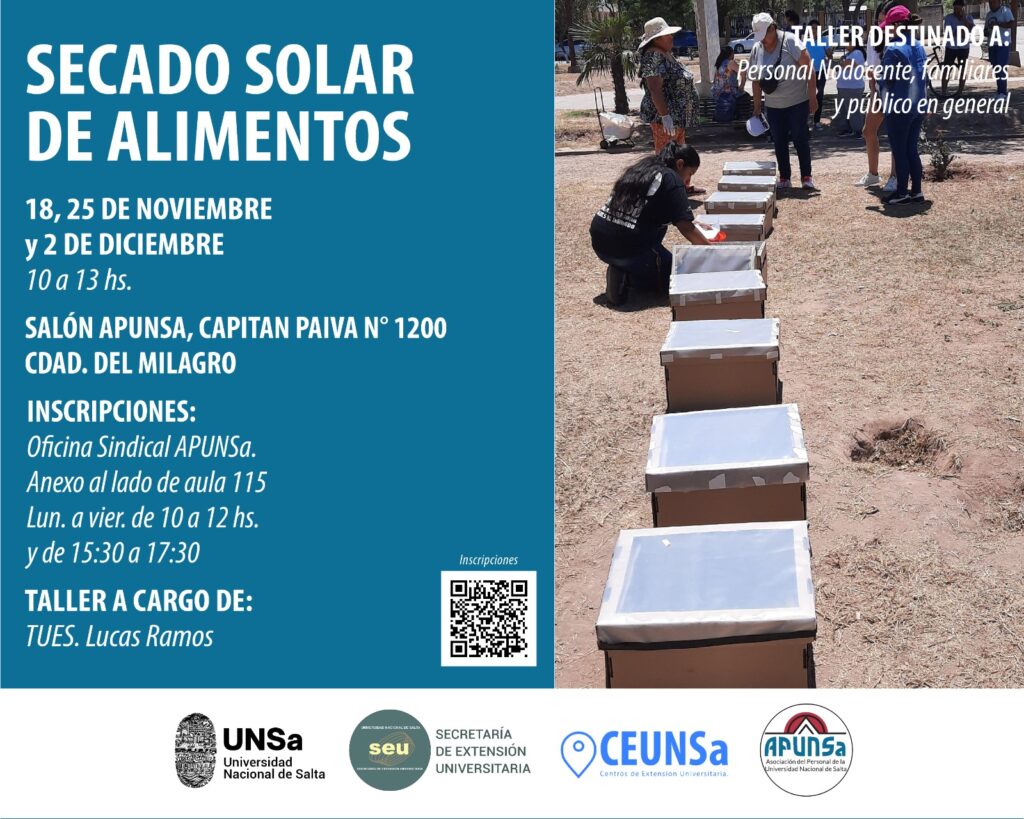 Flyer de secado solar