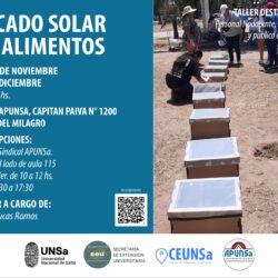 Flyer de secado solar