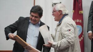 Hoyos y el doctor Heredia