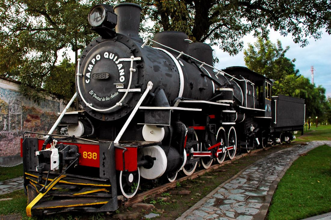 foto del tren de campo quijano