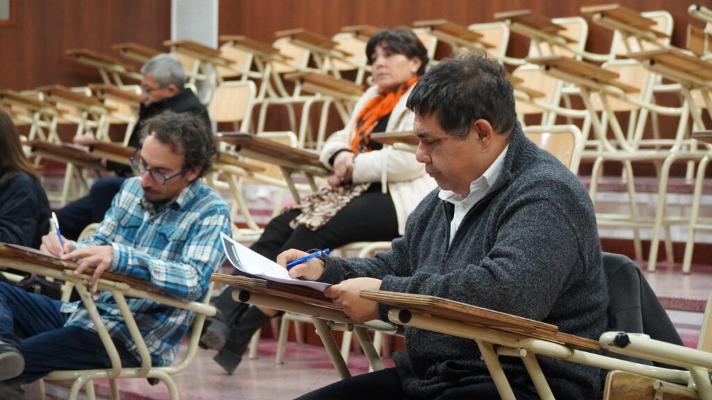 El Rector de la UNSa, Daniel Hoyos