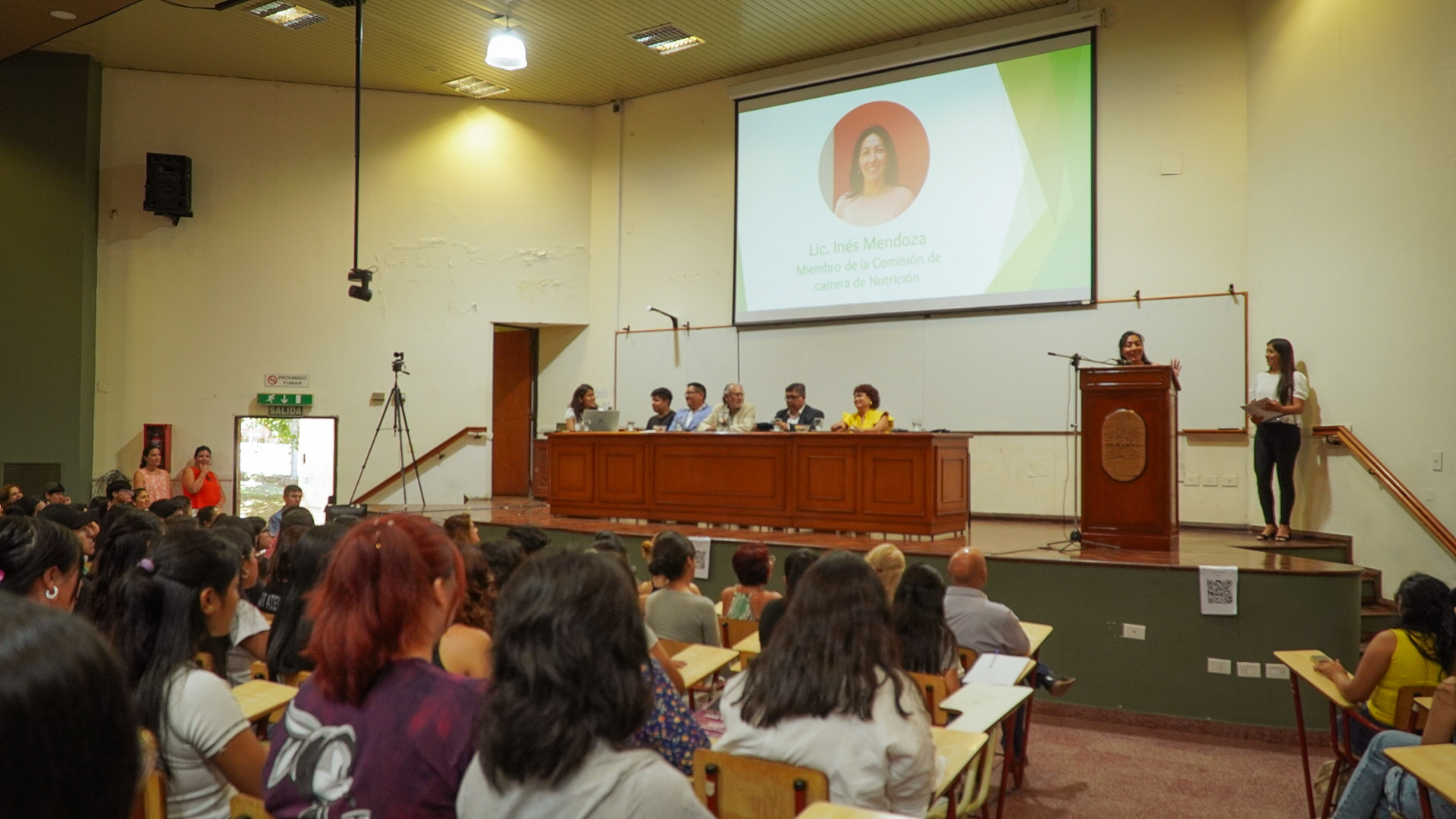 Acto de la Facultad de Ciencias de la Salud
